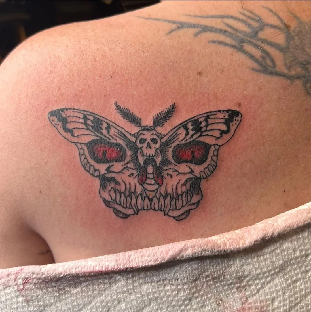 Tattoo by Trey Couch at Fallen Raven Tattoo Studio