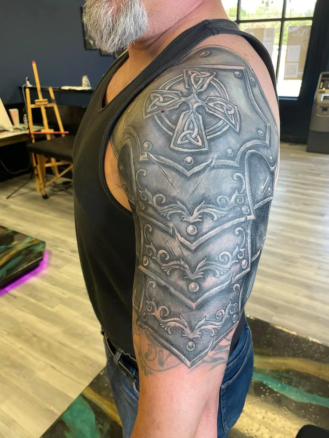 Tattoo by TJ Cornelius at Fallen Raven Tattoo Studio