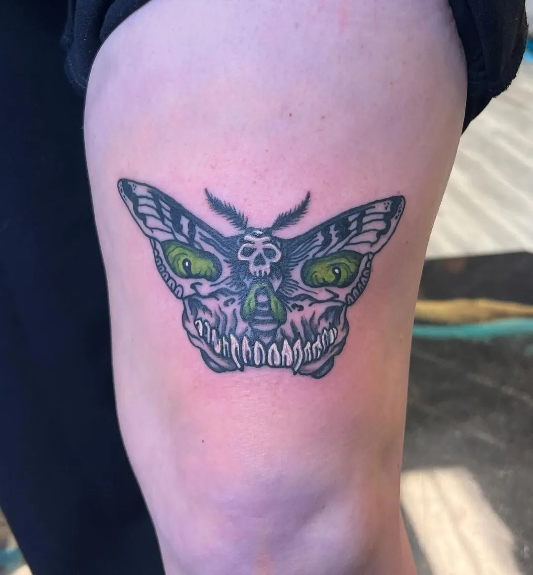 Tattoo by Trey Couch at Fallen Raven Tattoo Studio