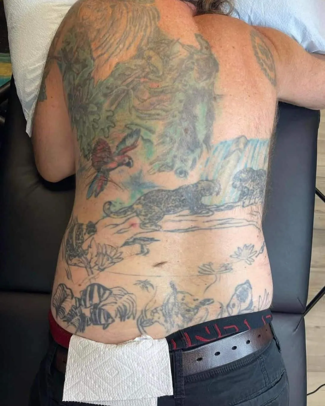 Tattoo by TJ Cornelius at Fallen Raven Tattoo Studio