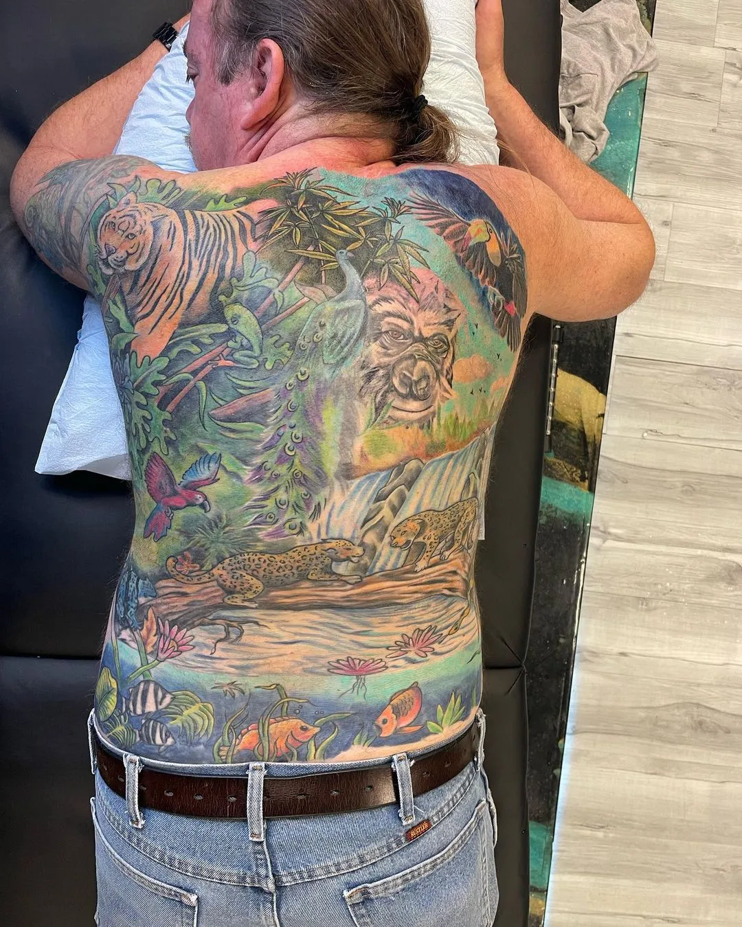 Tattoo by TJ Cornelius at Fallen Raven Tattoo Studio