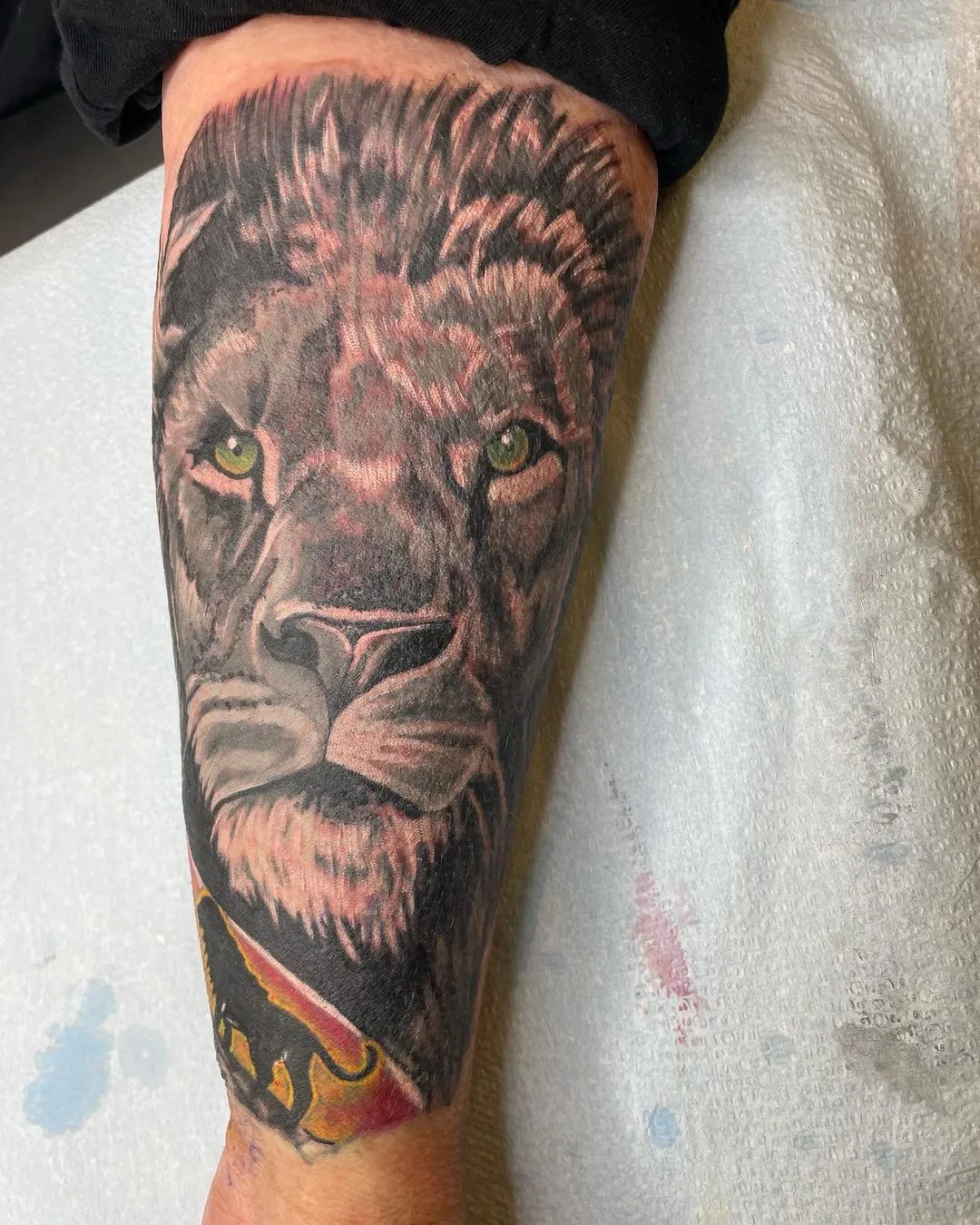 Tattoo by TJ Cornelius at Fallen Raven Tattoo Studio