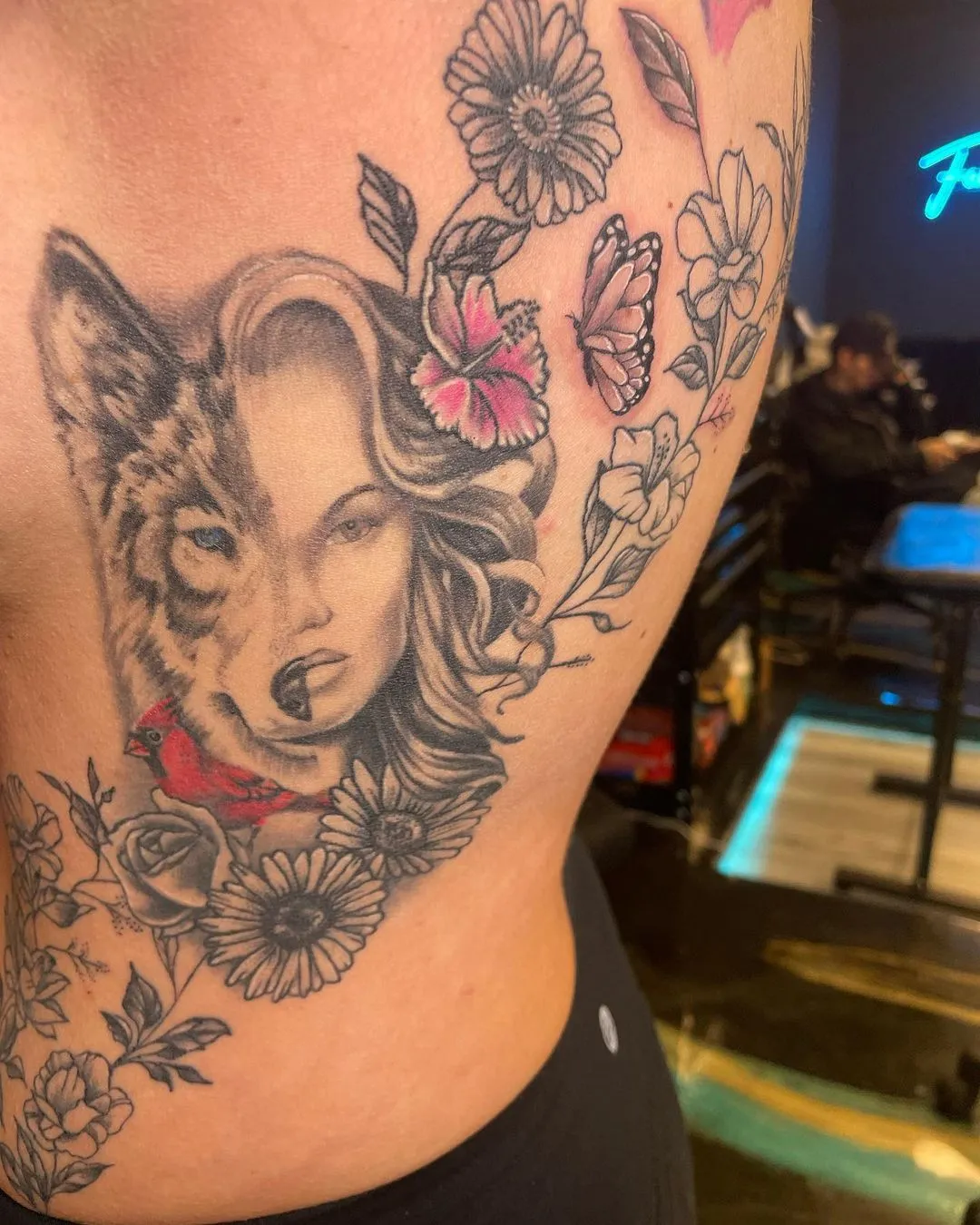 Tattoo by TJ Cornelius at Fallen Raven Tattoo Studio