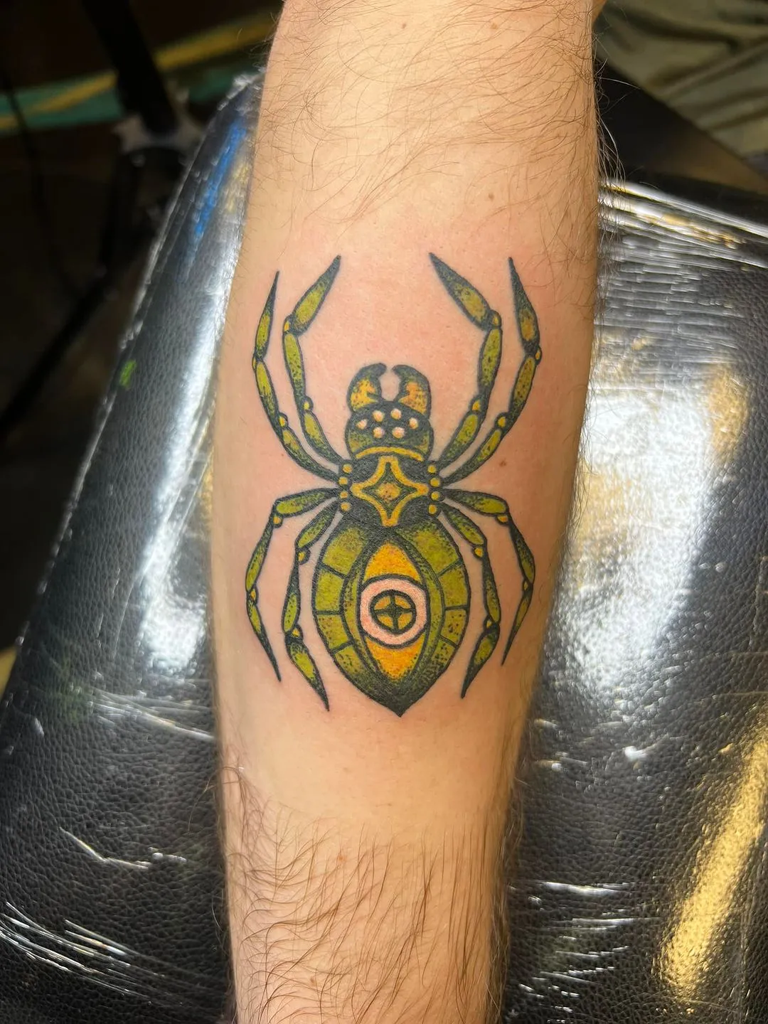 Tattoo by Trey Couch at Fallen Raven Tattoo Studio