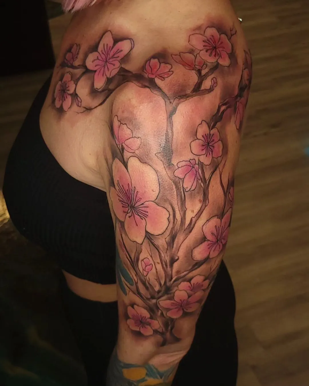 Tattoo by Pete Delia at Fallen Raven Tattoo Studio