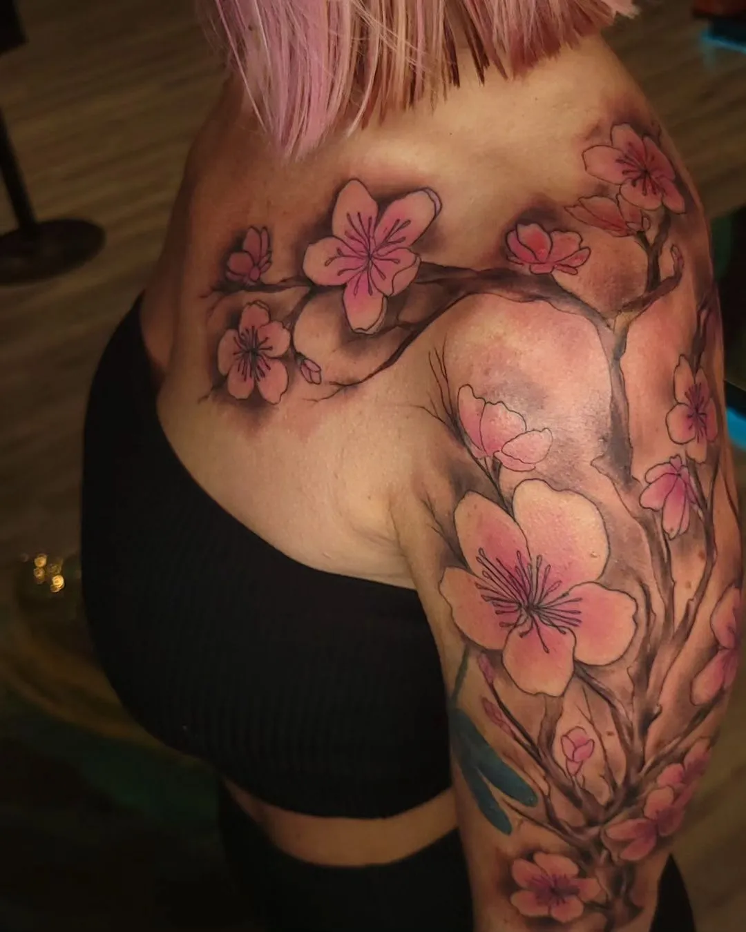 Tattoo by Pete Delia at Fallen Raven Tattoo Studio