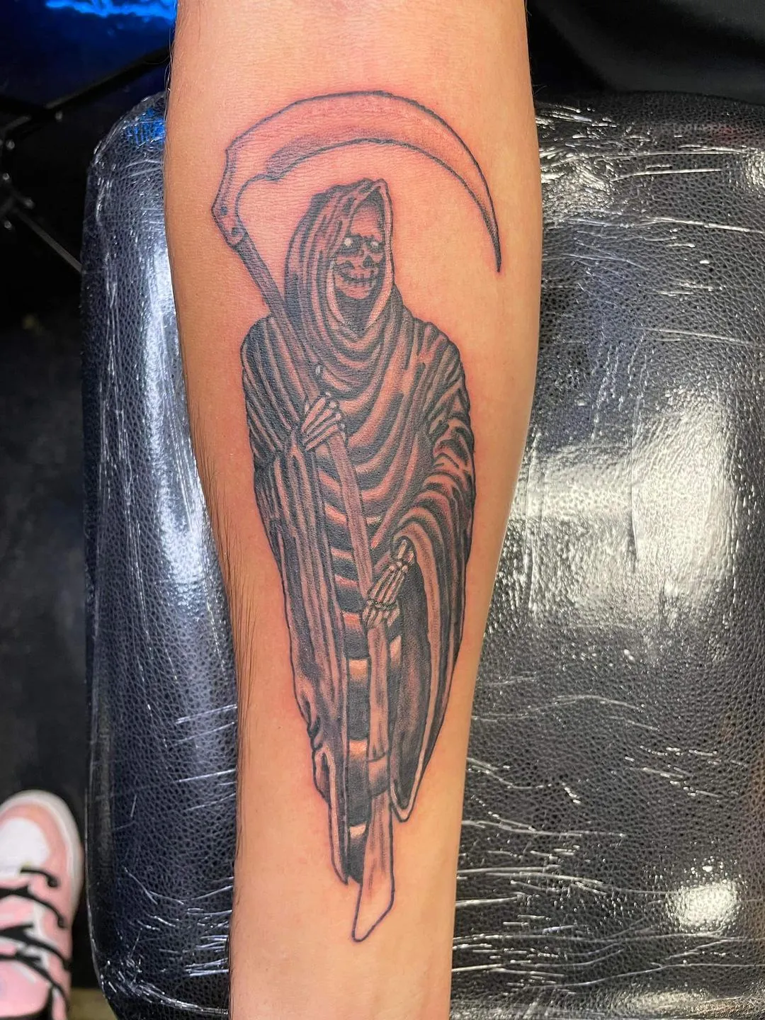 Tattoo by Trey Couch at Fallen Raven Tattoo Studio