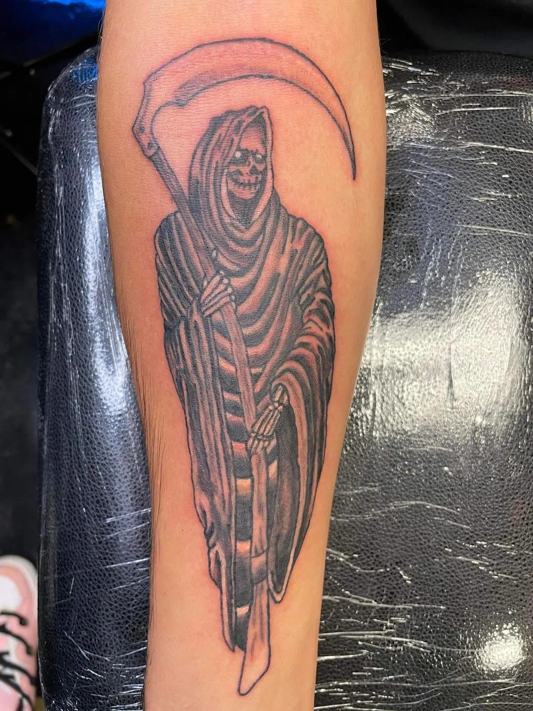 Tattoo by Trey Couch at Fallen Raven Tattoo Studio