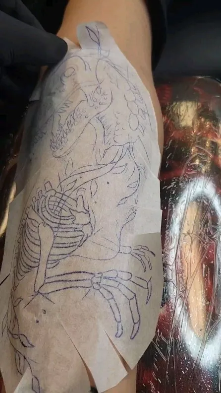 Tattoo by Pete Delia at Fallen Raven Tattoo Studio