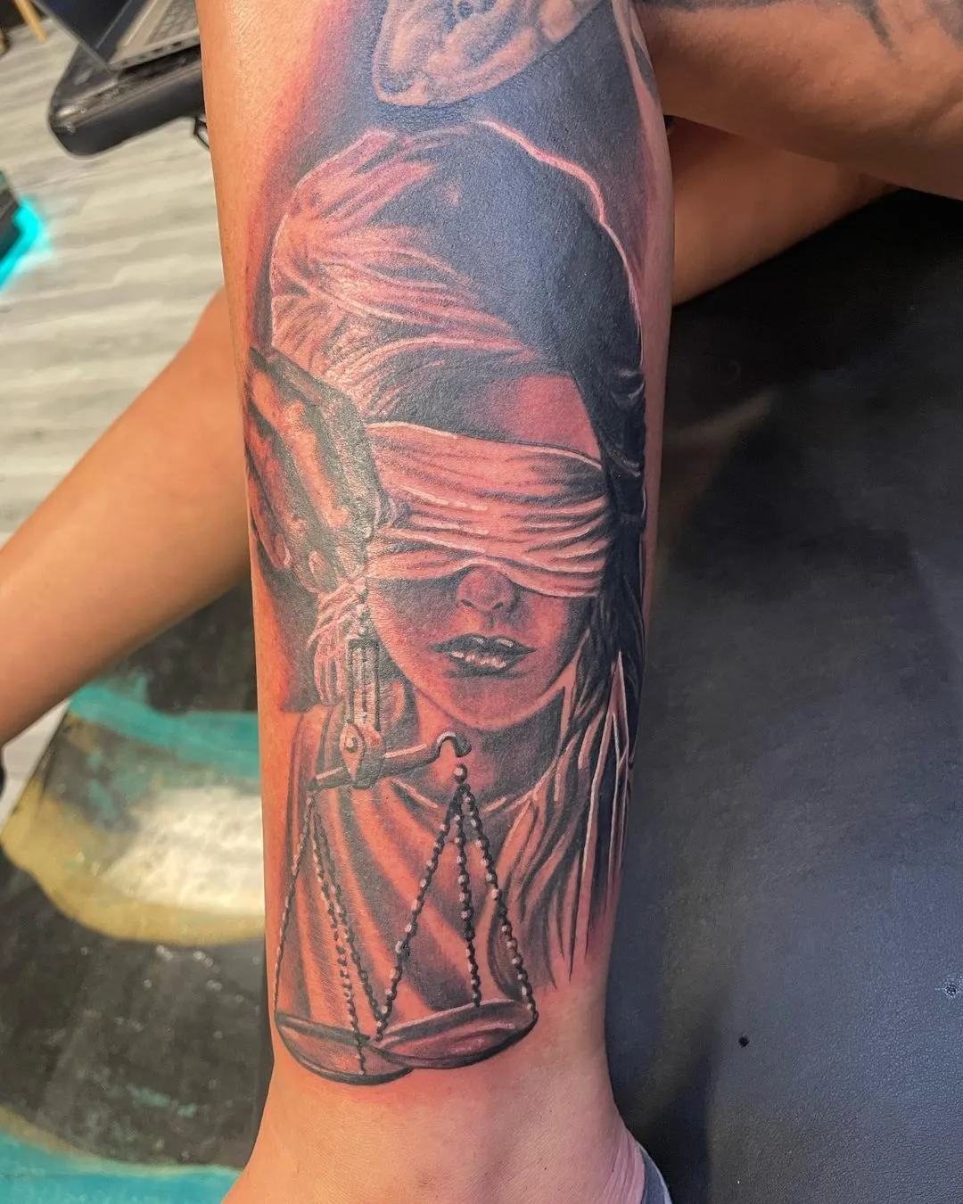 Tattoo by TJ Cornelius at Fallen Raven Tattoo Studio