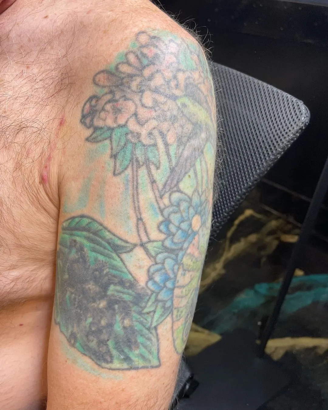 Tattoo by TJ Cornelius at Fallen Raven Tattoo Studio