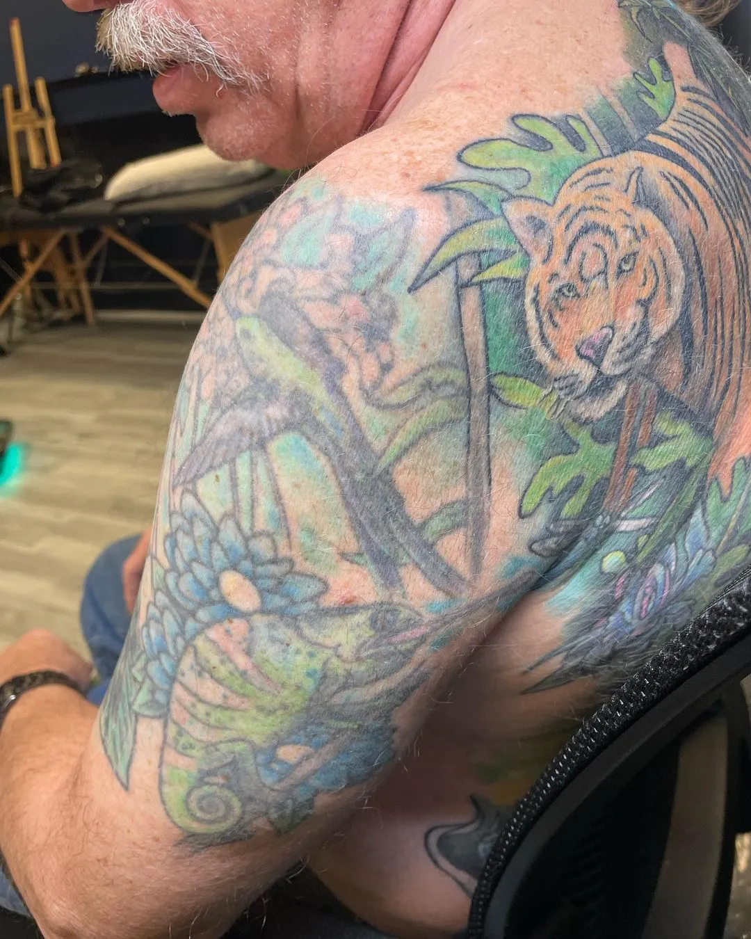 Tattoo by TJ Cornelius at Fallen Raven Tattoo Studio