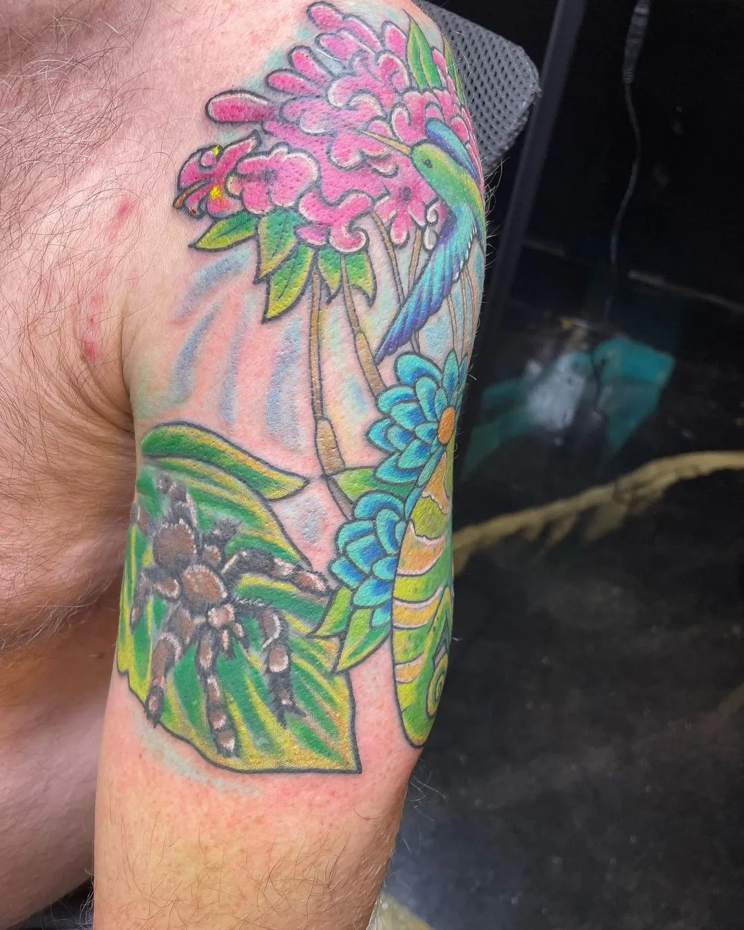 Tattoo by TJ Cornelius at Fallen Raven Tattoo Studio