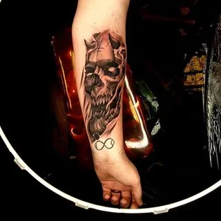 Tattoo by Pete Delia at Fallen Raven Tattoo Studio