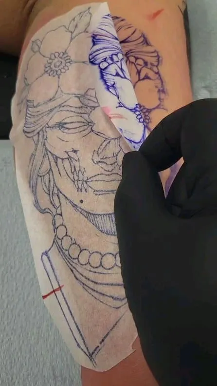 Tattoo by Pete Delia at Fallen Raven Tattoo Studio