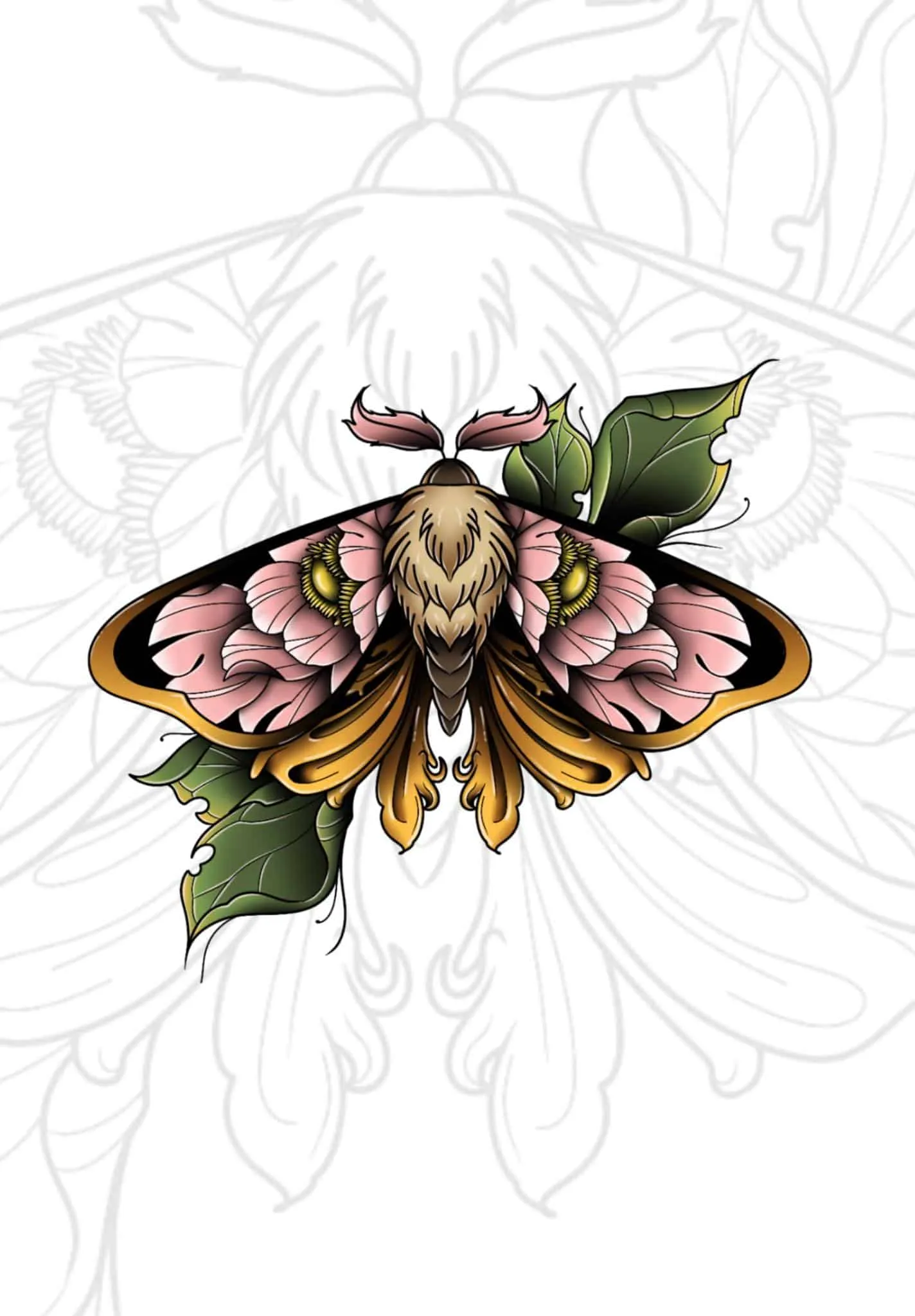 Tattoo by Olivia Hart at Fallen Raven Tattoo Studio